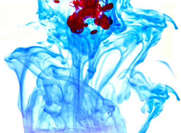 蓝色和红色混合?ndose图片下载