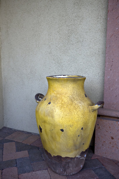 老式墨西哥园艺花盆图片下载