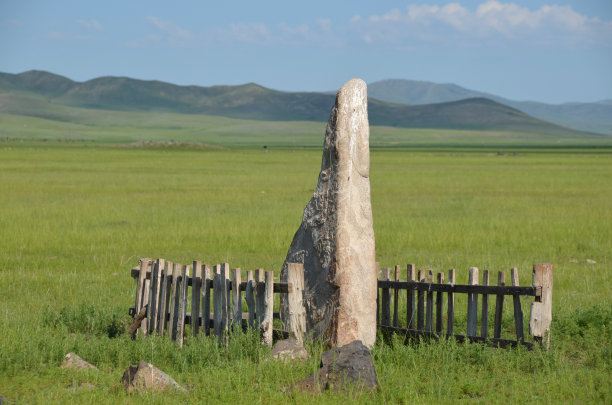 蒙古鹿石图片下载