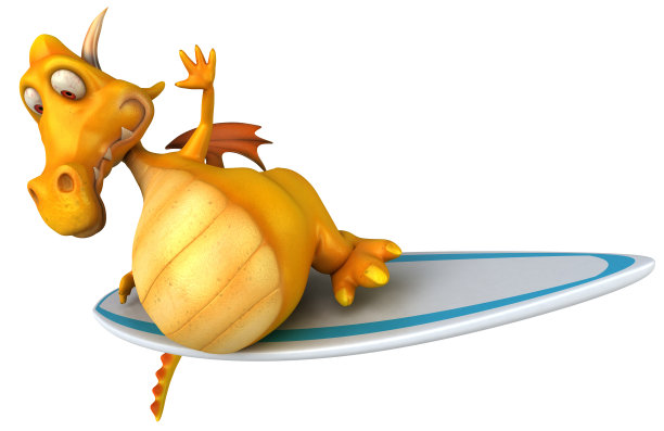 有趣的龙图片下载