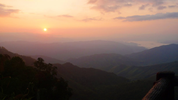 日落山景图片下载