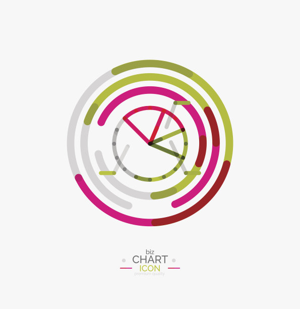 折线图，图表图标图片下载