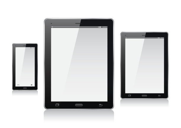 平板电脑和智能手机。矢量插图。素材图片