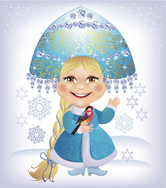 穿传统服装的女孩图片下载