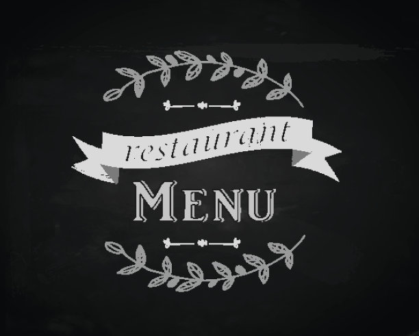 菜单上黑板图片下载
