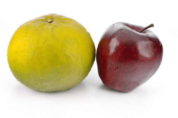 苹果和橘子图片下载