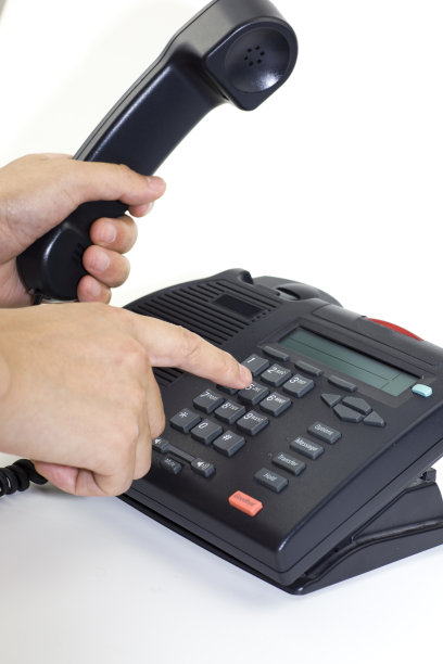 孤立的业务电话图片下载