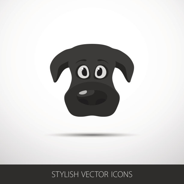 狗脸平图标图片下载