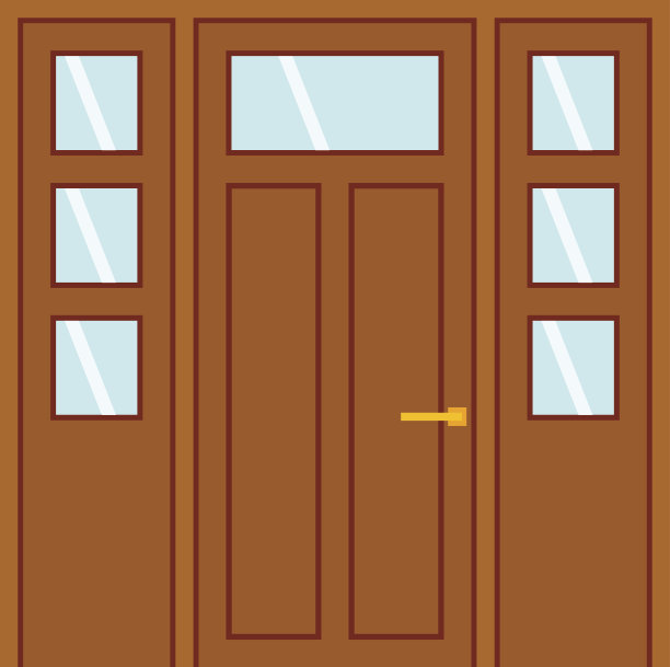 门隔离矢量图。图片下载