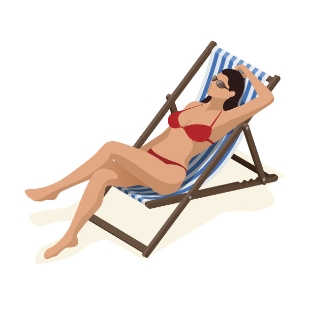 太阳懒人sunbathin图片下载