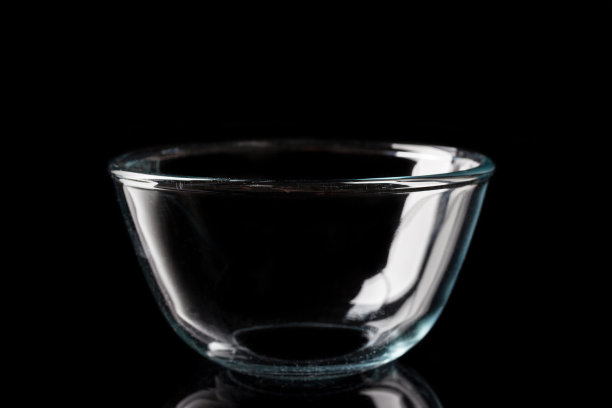 玻璃碗侧面为黑色图片下载