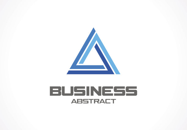 商业公司的抽象标识。工业、金融、银行理念。广场图片下载