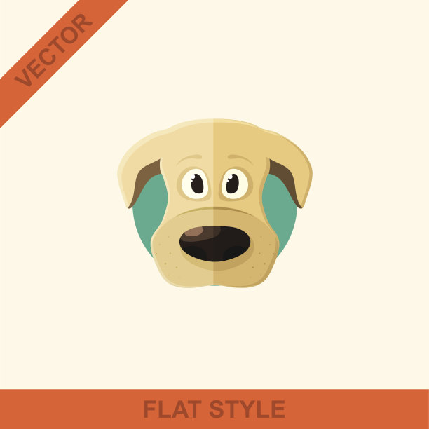 狗脸平图标图片下载