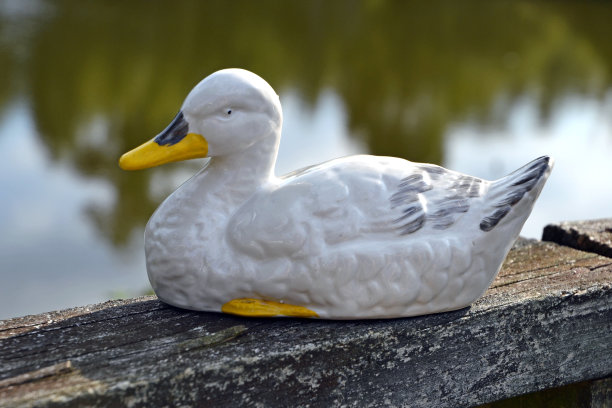 鸭子小雕像图片下载