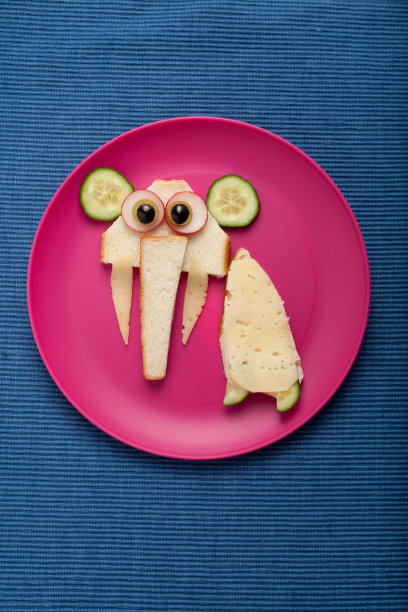 有趣的三明治的大象图片下载