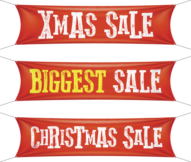 最大的圣诞促销标语图片下载