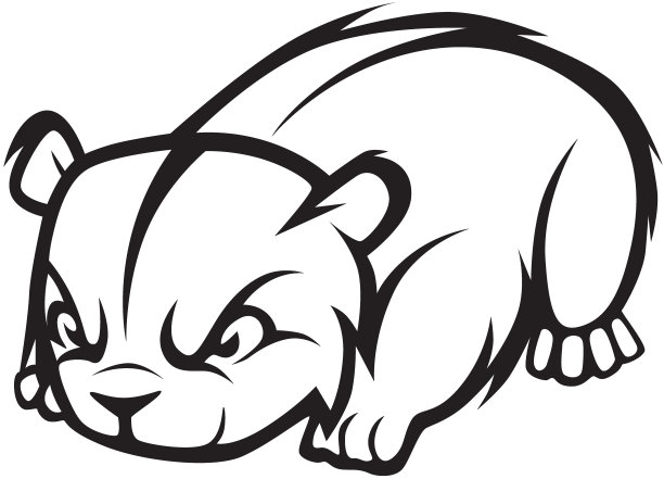 愤怒的仓鼠插图图片下载