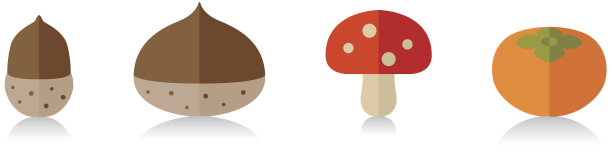 秋天的物品图片下载