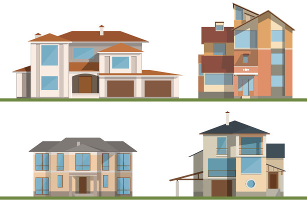 城市建筑组合图片下载