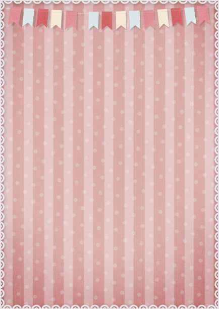 粉色背景和旗帜。图片下载