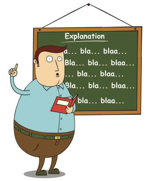 胖老师讲解科目素材图片