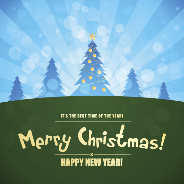 圣诞快乐的风景图片下载