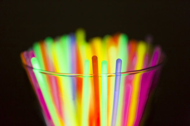 五颜六色的霓虹灯图片下载