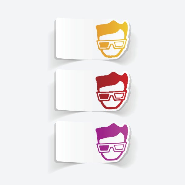 写实设计元素:3d眼镜图片下载