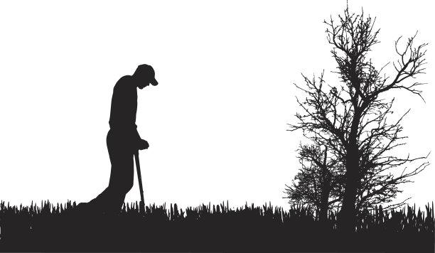 矢量剪影的人图片下载