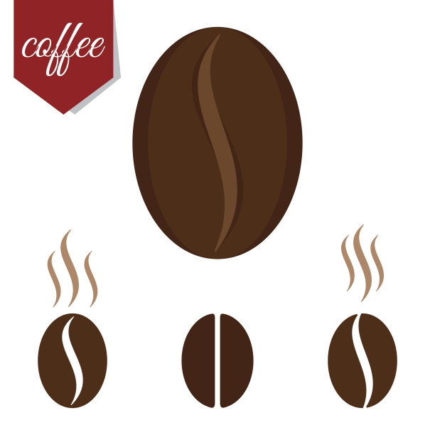 一套咖啡豆图片下载