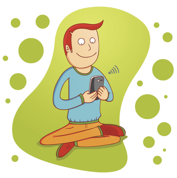 享受无线连接图片下载