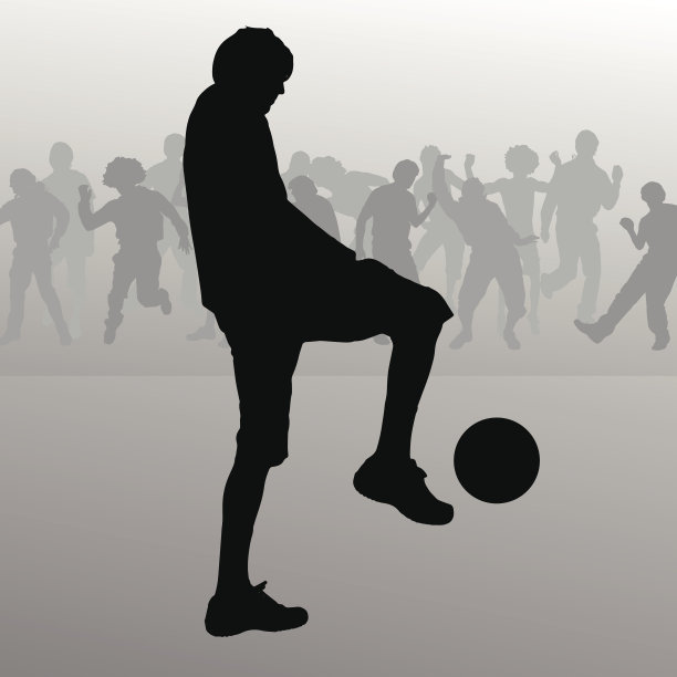 一个人的矢量剪影。图片下载