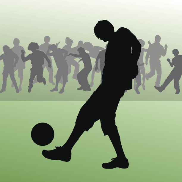 一个人的矢量剪影。图片下载