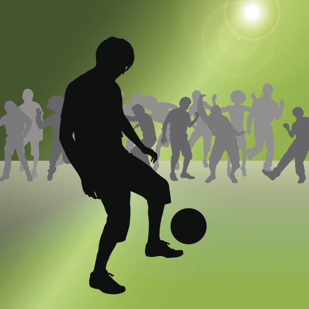 一个人的矢量剪影。图片下载