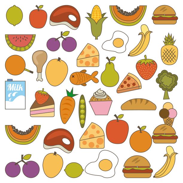 食品设计图片下载