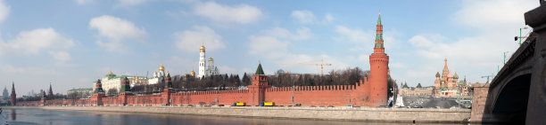 莫斯科克里姆林宫的全景图片下载