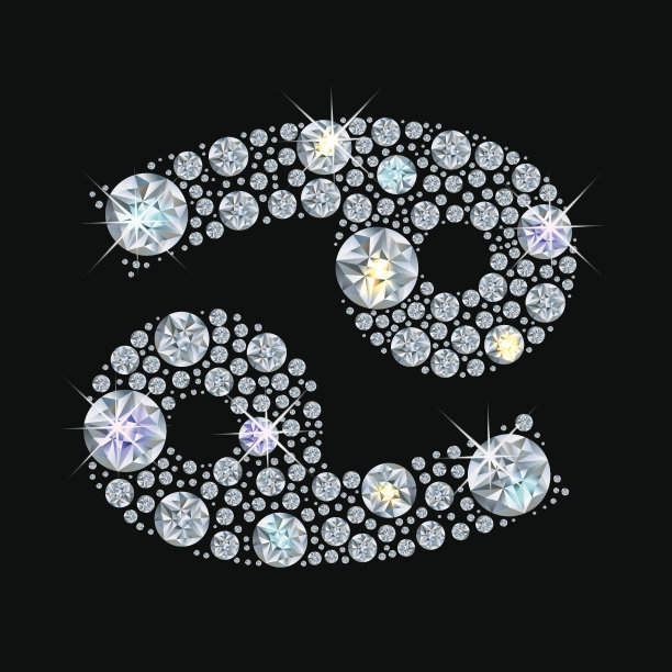 黄道十二宫巨蟹座的钻石星座图片下载