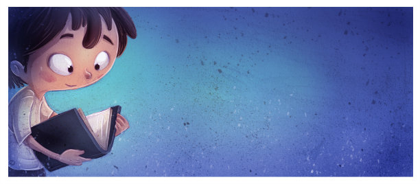 孩子读书素材图片