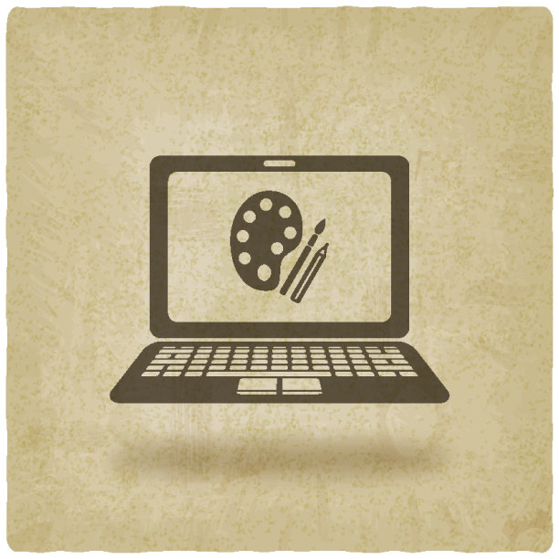 远程在线学习符号图片下载