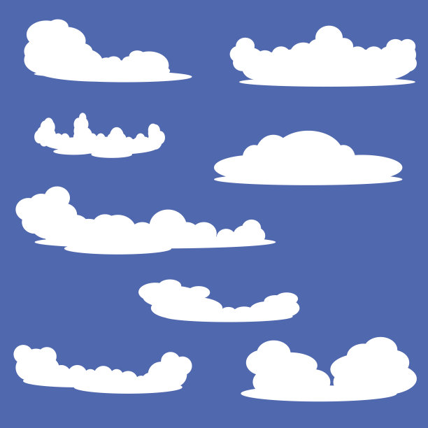 云向量和图标背景图片下载