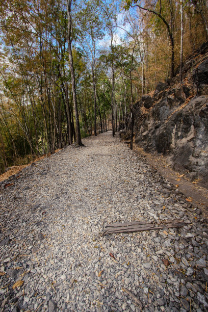 地狱火隘口的自然路径图片下载