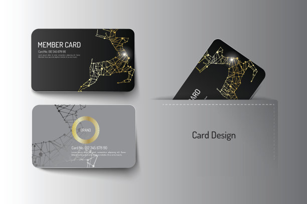 会员VIP及名片模板设计图片下载