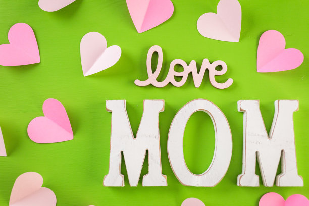 母亲节的装饰品图片下载