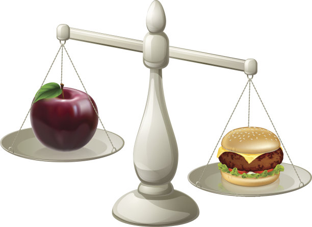 健康饮食意志力概念图片下载