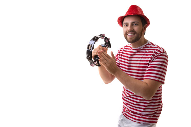 巴西男子跳桑巴舞图片下载