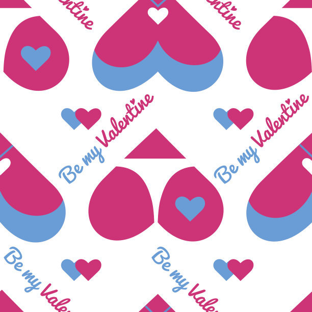 完美的情人节图案图片下载