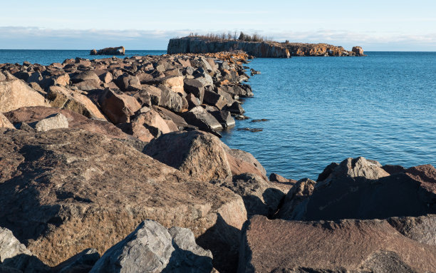 岩石海岸图片下载