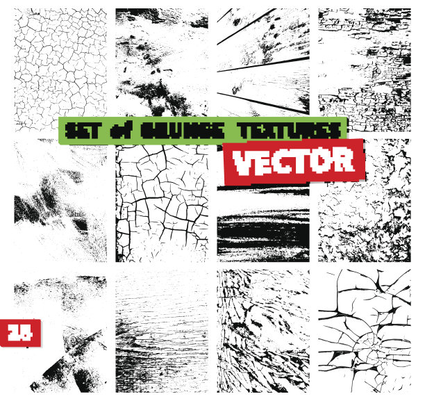 一组垃圾纹理图片下载