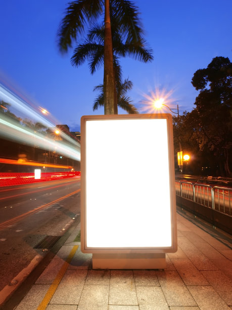 空白的广告牌图片下载