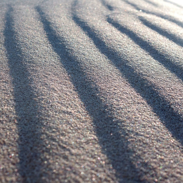 日落时的沙波图片下载